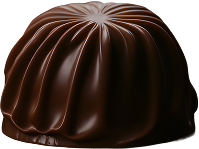 A chocolate praline